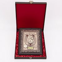 Плакетка "Подкова с монетами" 21х26 см