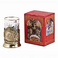 Подстаканник "Попутного ветра" (стакан - хрусталь, картонная коробка)