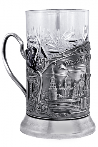 Подстаканник "Москва" карт.коробка, хруст.стакан, штамп фото 5 Подстаканник "Москва" карт.коробка, хруст.стакан, штамп фото 5