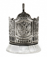 Подстаканник "Россия" (Герб) штамп