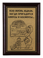 Плакетка "Пенсия..." ПА-292