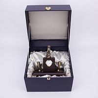 Держатель для письменных принадлежностей с часами "Тигр"
