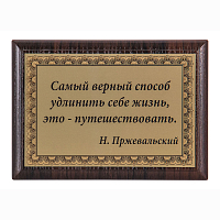 Плакетка "Самый верный способ..." ПА-276