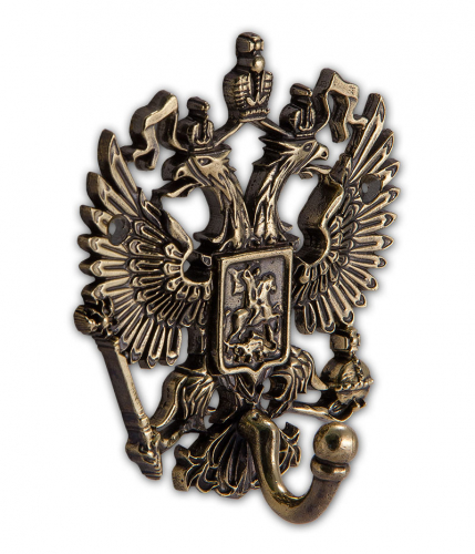 Крючок-вешалка "Герб России" Крючок-вешалка "Герб России"