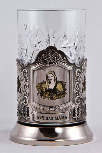 Набор д/чая "Лучшая мама" (3 пр.)карт.футляр, хруст.стакан,гравировка в 4-х местах,ложка-нерж.грав. фото 2 Набор д/чая "Лучшая мама" (3 пр.)карт.футляр, хруст.стакан,гравировка в 4-х местах,ложка-нерж.грав. фото 2