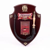 Подарочный набор "Кнут и пряник" на панно с кнутом "Царь"