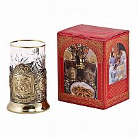 Подстаканник "Лучший охотник" (стакан-хрусталь,картонная коробка)